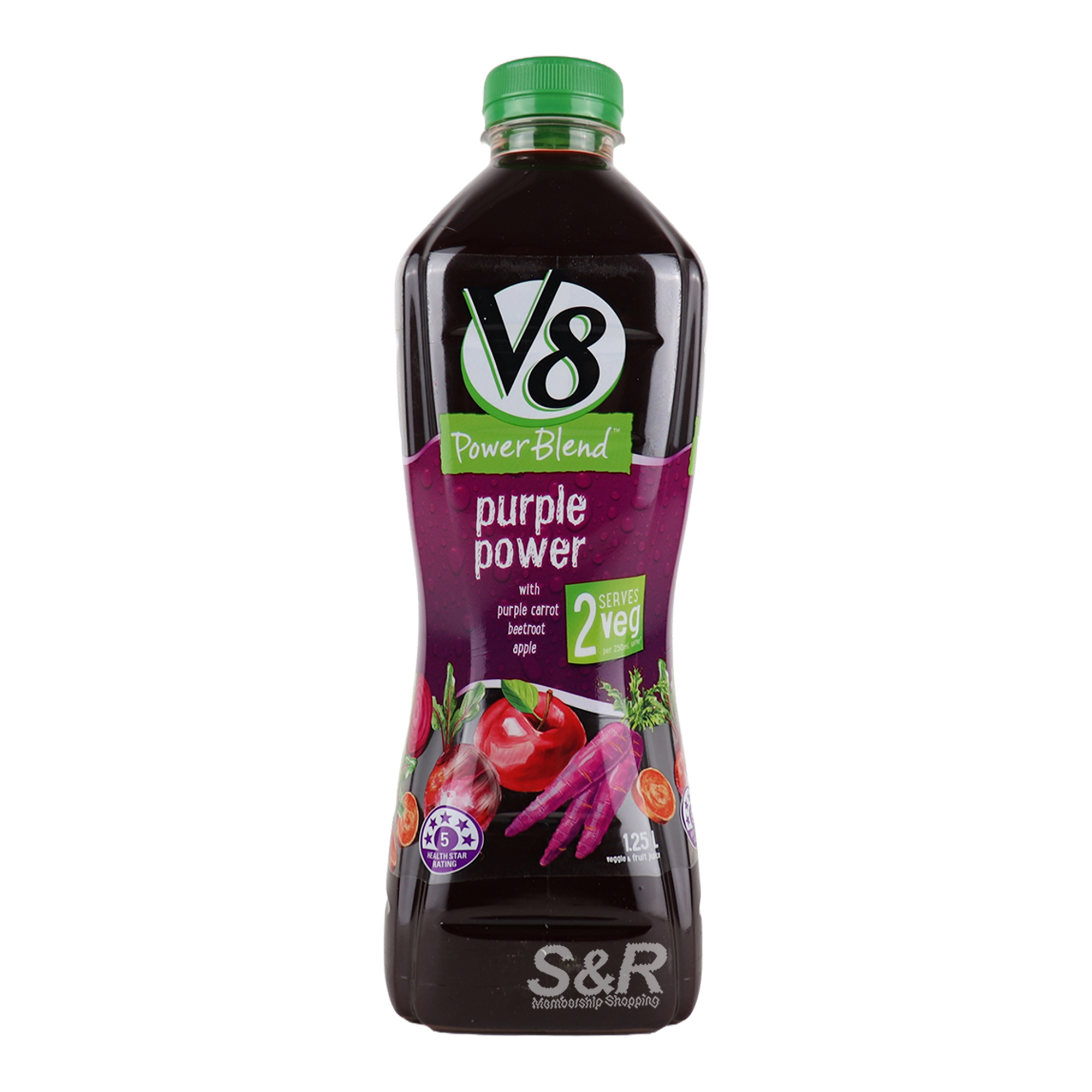 V8 Power Blend Purple Power Juice 1.25L
